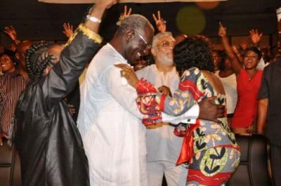 Musical Concert Unites Kufuor And Rawlings