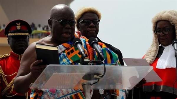 Nana Akufo-Addo sworn in as Ghana president