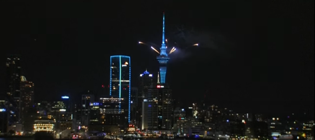 Happy  New Year in New Zealand