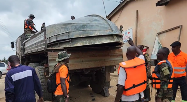 Akosombo Dam spillage: We’ve not halted humanitarian operations in Mepe – GAF