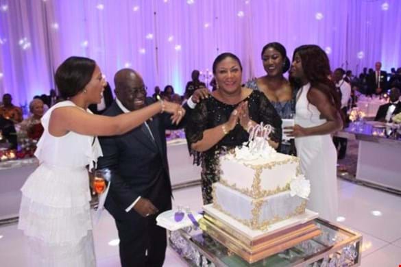 Akufo-Addo and wife celebrate 20yrs of marriage