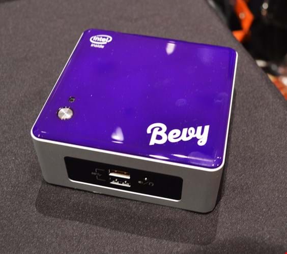 Bevy photo-sharing device