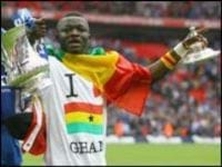 Sulley Muntari And Portsmouth Celebrates FA Cup Win