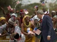 Bush Vows To Help War-Crippled Liberia Rebound