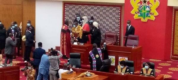 Alban Bagbin sworn in as Speaker of Eighth Parliament of Ghana's fourth republic