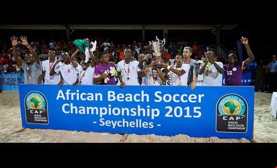 African Hopefuls Head To The Beach