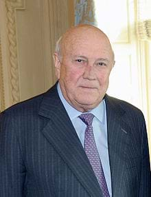 De-Klerk Applauds Nana Addo