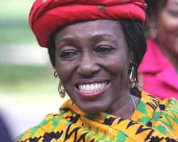 Nana Konadu in US | On CGI 2010 Invitation