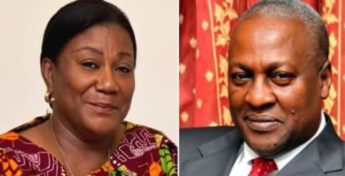 Akufo-addos Wife Replies Prez Mahama Free Shs Is No Lie