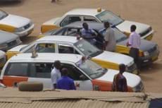 Taxi Drives On Strike