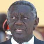 President Kufuor Arrives From France