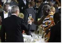 Kufuor Expresses Appreciation To Bush - Names Mallam-Tetteh Quarshie Road After The US Prez